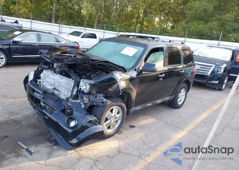 2012 Ford Escape Xlt from USA, damaged, VIN 1FMCU9D7XCKB84641
